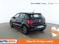 Begagnad VW Polo 91 HK (66 kW) 2016 Svart Halvkombi
