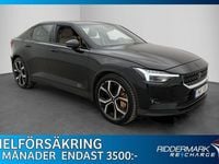 Begagnad Polestar 2 Performance 350 kW (476 HK) 2020 Svart Halvkombi