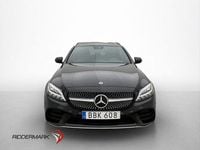 Begagnad Mercedes C200 AMG 150 HK (110 kW) 2018 Svart Kombi