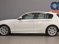 Begagnad BMW 118 M Sport 150 HK (110 kW) 2015 Vit Halvkombi