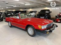 Begagnad Mercedes SL450 224 HK (164 kW) 1978 Röd Cab