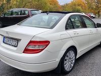 begagnad Mercedes C220 CDI, låga mil, panoramatak, Svensksåld