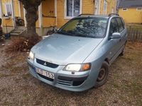 Begagnad Mitsubishi Space Star 111 HK (81 kW) 2003 Silver Kombi