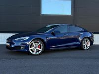 Begagnad Tesla Model S 386 kW (525 HK) 2018 Blå Halvkombi