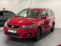 Begagnad Seat Alhambra Ecomotive 141 HK (103 kW) 2011 Röd Minibuss