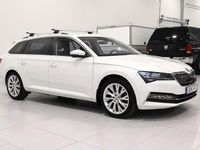 Begagnad Skoda Superb 218 HK (160 kW) 2021 Vit Kombi