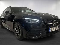 Begagnad Mercedes C300e AMG line 313 HK (230 kW) 2022 Svart Kombi