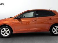 Begagnad VW Polo Comfortline 95 HK (69 kW) 2019 Orange Halvkombi