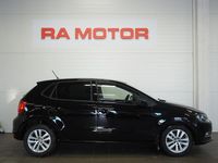 Begagnad VW Polo 90 HK (66 kW) 2016 Svart Halvkombi