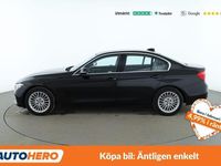 Begagnad BMW 318 Luxury Line 151 HK (111 kW) 2017 Svart Sedan