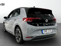 Begagnad VW ID.3 Pro Performance 150 kW (204 HK) 2022 Moonstone grey black Halvkombi