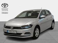 Begagnad VW Polo Comfortline 95 HK (69 kW) 2018 Silver Halvkombi