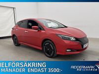 Begagnad Nissan Leaf 360º 160 kW (218 HK) 2023 Röd Halvkombi