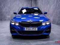 Begagnad BMW 330e M Sport 184 HK (135 kW) 2020 Blå Kombi