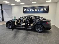 Begagnad Tesla Model S Long Range AWD 397 kW (541 HK) 2019 Svart Halvkombi