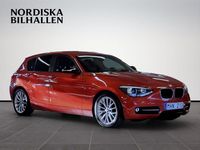 Begagnad BMW 118 Sport Line 143 HK (105 kW) 2012 Orange Halvkombi