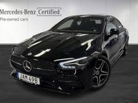 begagnad Mercedes CLA200 COUPÉ | AMG | BURMESTER | NIGHTPACKAGE | DEMO