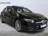 Begagnad Mercedes A180 AMG 116 HK (85 kW) 2018 Svart Halvkombi