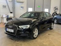 Begagnad Audi A3 150 HK (110 kW) 2017 Svart
