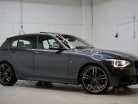 begagnad BMW 125 d 5-dörrars Steptronic M Sport|Taklucka|Navi|276hk|