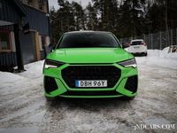 Begagnad Audi RS Q3 Sportback Black Edition 400 HK (294 kW) 2020 Grön SUV