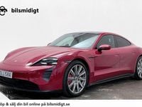 Begagnad Porsche Taycan GTS Sport 514 kW (700 HK) 2022 Röd Sedan