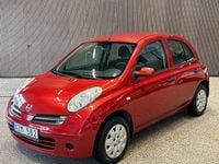 Begagnad Nissan Micra 65 HK (47 kW) 2006 Röd Halvkombi