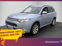 Begagnad Mitsubishi Outlander 203 HK (149 kW) 2014 Lblå SUV