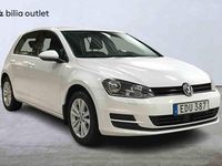 Begagnad VW Golf VII 2017 Vit Halvkombi