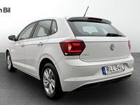 Begagnad VW Polo 95 HK (69 kW) 2019 Pure white Halvkombi