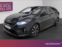 begagnad Kia Ceed GT Pro 1.6 T-GDI DCT GT-Line JBL Kamera Navi 2019, Halvkombi