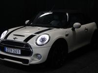 Begagnad Mini Cooper S Cabriolet 192 HK (141 kW) 2018 Vit Cab