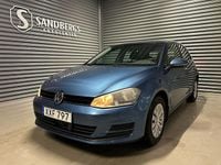 Begagnad VW Golf VII 105 HK (77 kW) 2014 Blå Halvkombi