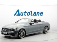 begagnad Mercedes C200 Cabriolet AMG, Kamera, Navigation 184hk