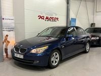Begagnad BMW 525 218 HK (160 kW) 2008 Blå Sedan