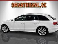 Begagnad Audi A4 S-Line 179 HK (131 kW) 2014 Vit Kombi