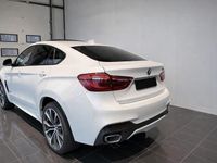 Begagnad BMW X6 M Sport 313 HK (230 kW) 2019 Pärlvit met/mineral vit met. SUV
