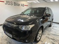 Begagnad Mitsubishi Outlander Comfort Edition 150 HK (110 kW) 2013 Svart SUV