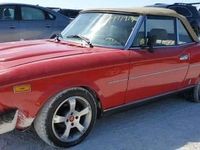 Begagnad Fiat 124 Spider 1979 Röd Cab