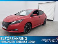Begagnad Nissan Leaf 360º 160 kW (218 HK) 2023 Röd Halvkombi