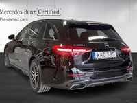 Begagnad Mercedes C300 AMG line 313 HK (230 kW) 2022 Svart Kombi
