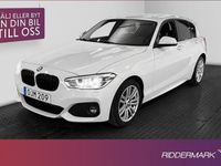 begagnad BMW 120 d xDrive M Sport Taklucka HiFi Rattvärme Sensorer 2017, Halvkombi