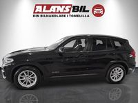 Begagnad BMW X3 Advantage 191 HK (140 kW) 2017 Svart SUV