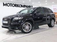 Begagnad Audi Q7 S-Line 204 HK (150 kW) 2015 Svart SUV