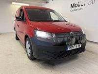 Begagnad VW Caddy 114 HK (83 kW) 2021 Körsbärsröd Minibuss