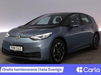 Begagnad VW ID.3 Pro Performance 150 kW (204 HK) 2020 Blå Halvkombi