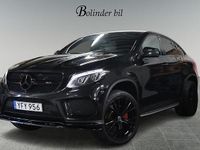 Begagnad Mercedes GLE43 AMG AMG 367 HK (269 kW) 2016 Svart Sportkupé