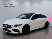 Begagnad Mercedes CLA35 AMG Shooting Brake AMG 306 HK (225 kW) 2020 Vit Kombi