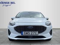 Begagnad Ford Fiesta Titanium 126 HK (92 kW) 2022 Vit Halvkombi