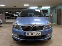Begagnad Skoda Fabia Ambiente 86 HK (63 kW) 2014 Blå Halvkombi